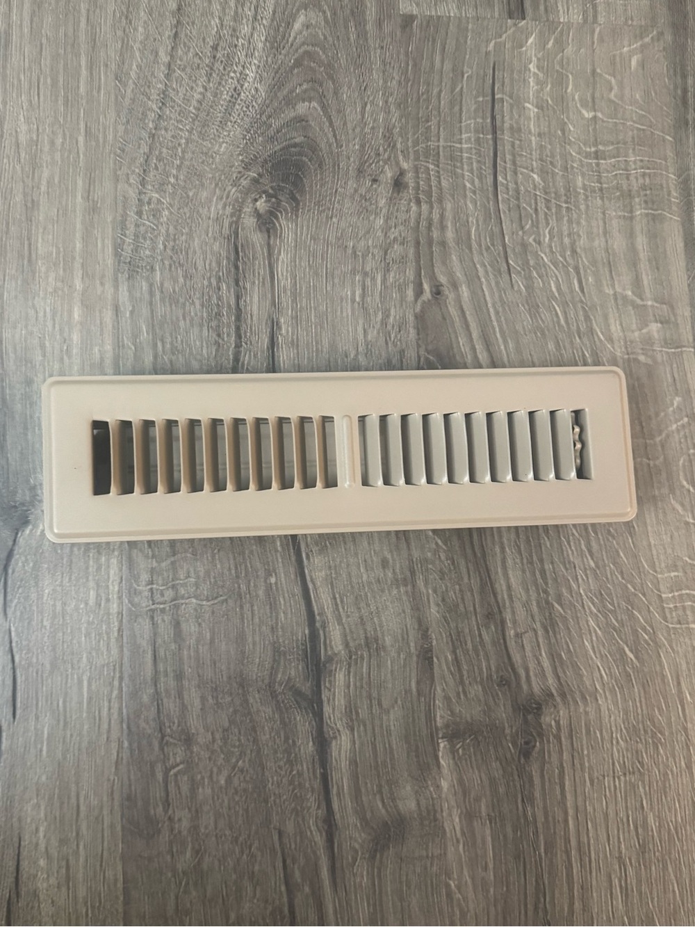 2x12 Metal 2-Way Floor Vent Register.